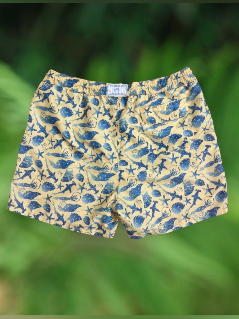 Southern TIDE Skipper yellow swim trunks  men’s swimsuit size XL